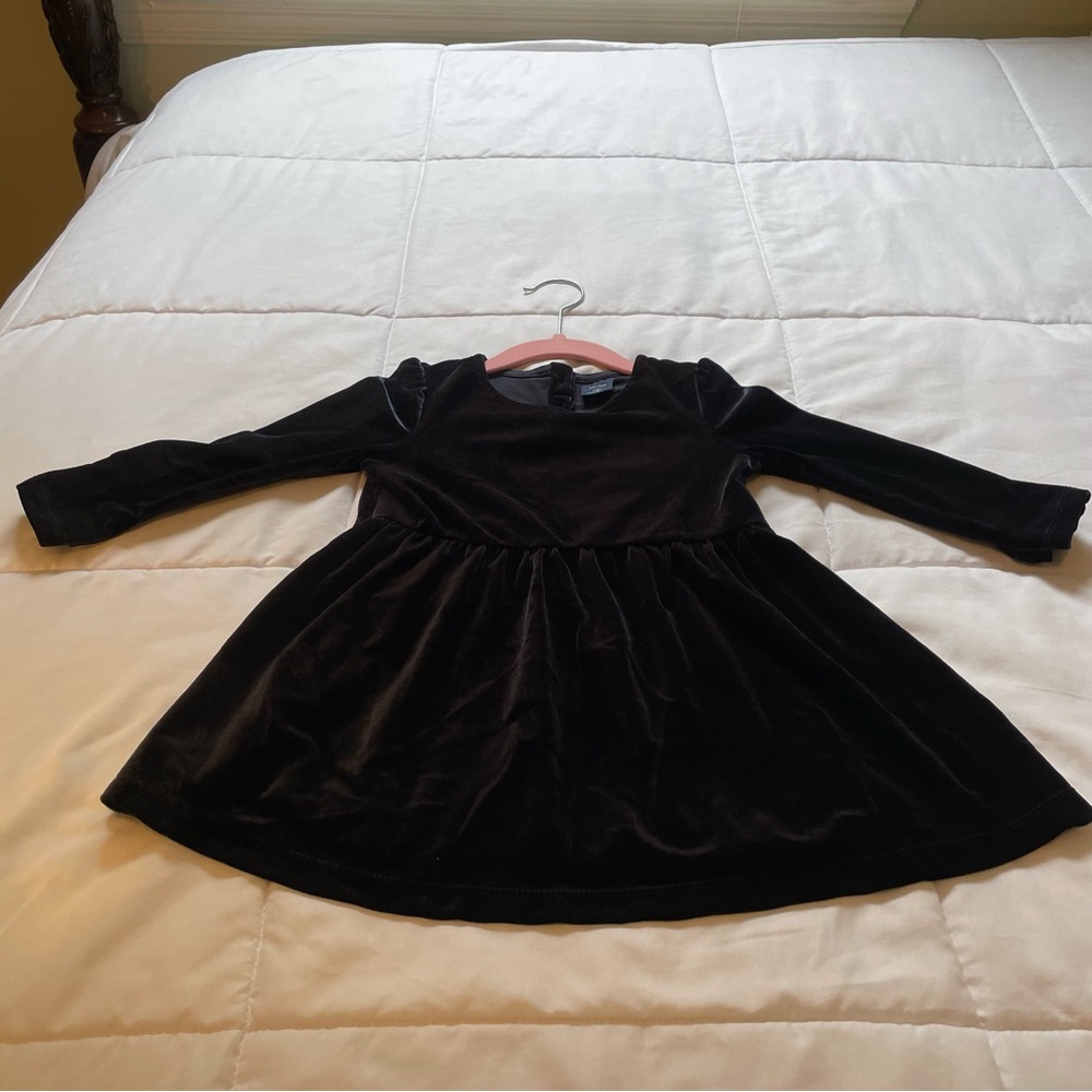 Baby Gap Dark Blue Velour Dress  size 2 years